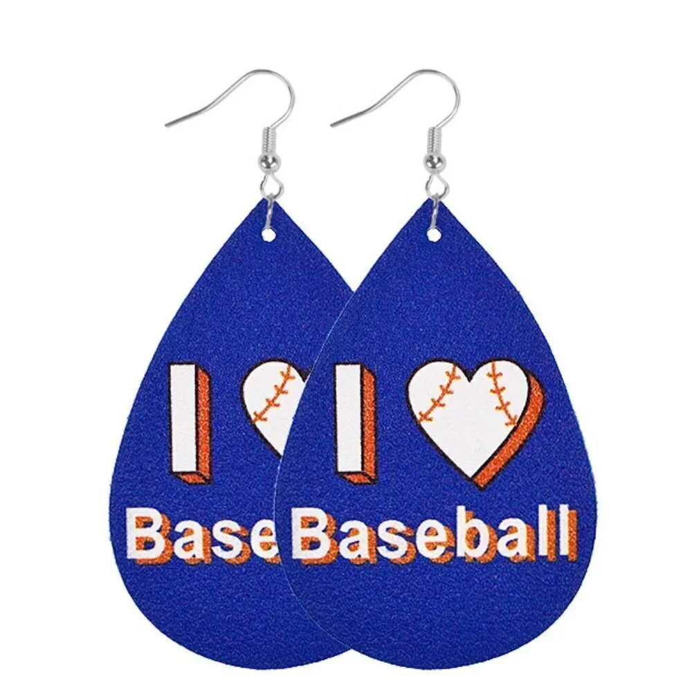 Baseball Earrings